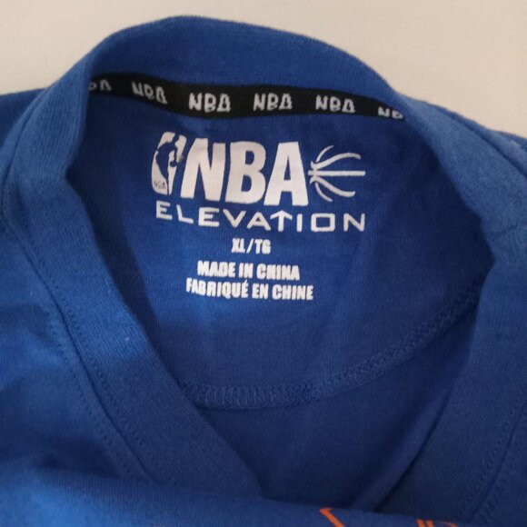 NBA Elevation Men's XL T-Shirt Size XL New w/ Tags Blue Vintage Basketball - Picture 9 of 12